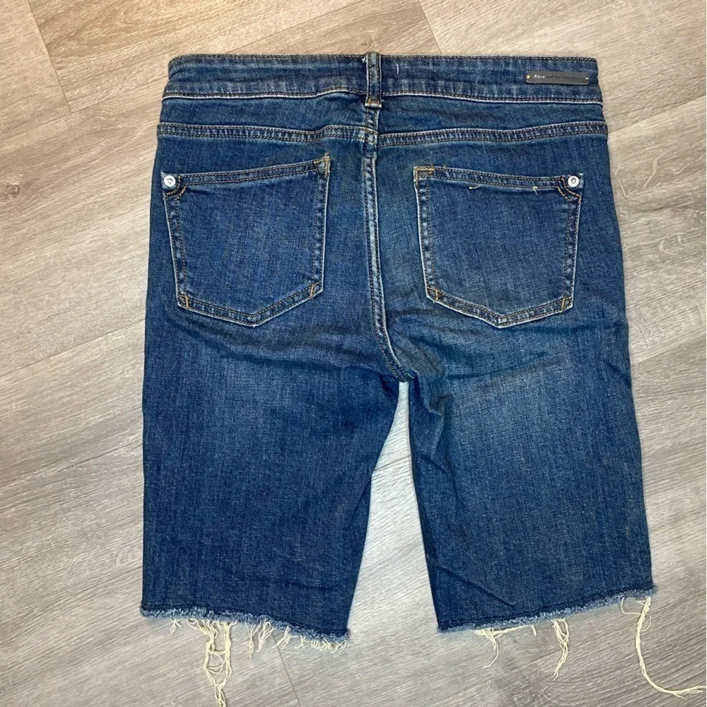 Anthropologie Pilcro And The Letterpress High Rise Slim Bermuda Shorts - Picture 6 of 6